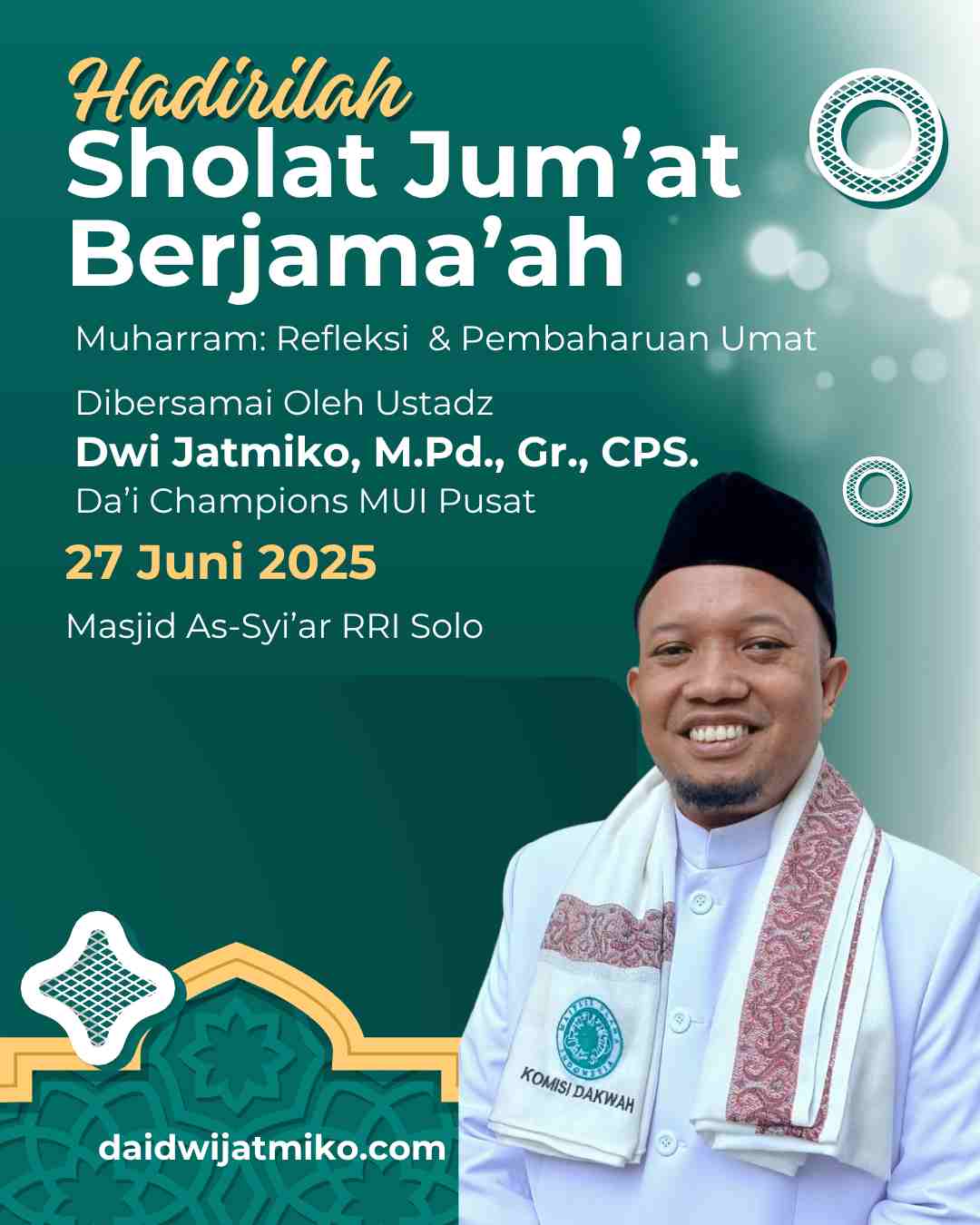 website resmi Da’i Jatmiko di www.daidwijatmiko.com