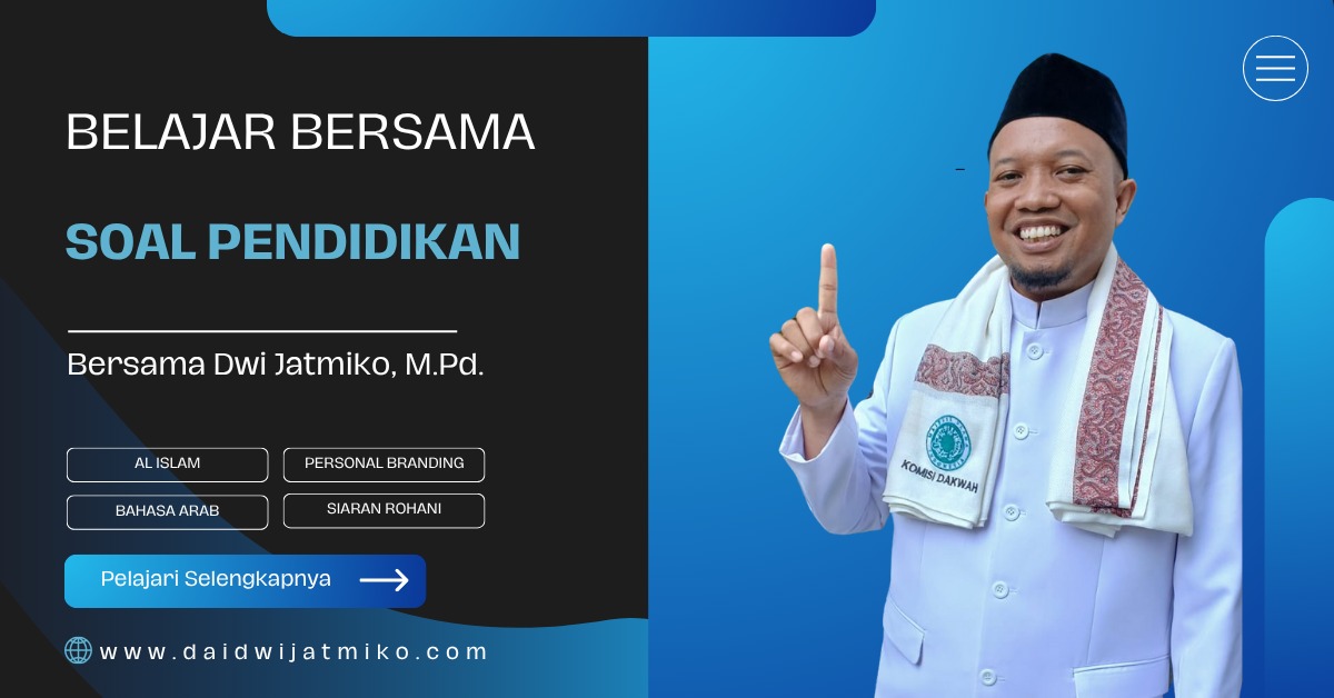 Soal Pendidikan Agama Islam Kelas 3 SD