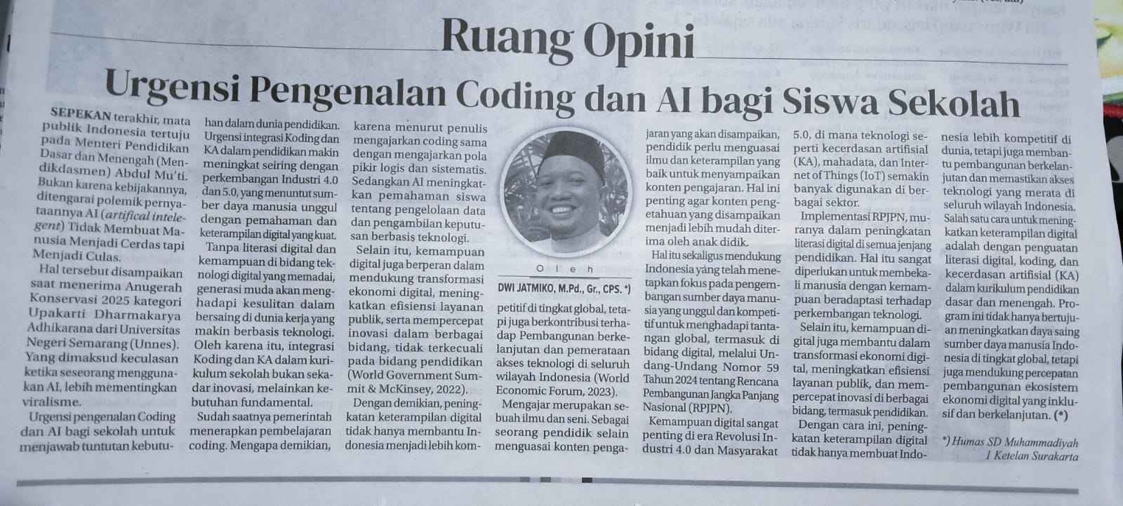 Strategi Coding untuk Indonesia Emas 2045