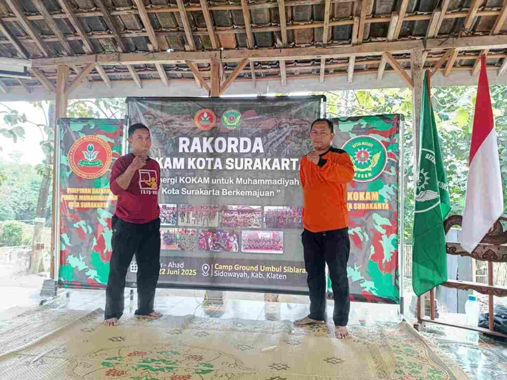 Melaksanakan tugas mengikuti Rakorda KOKAM kota SURAKARTA