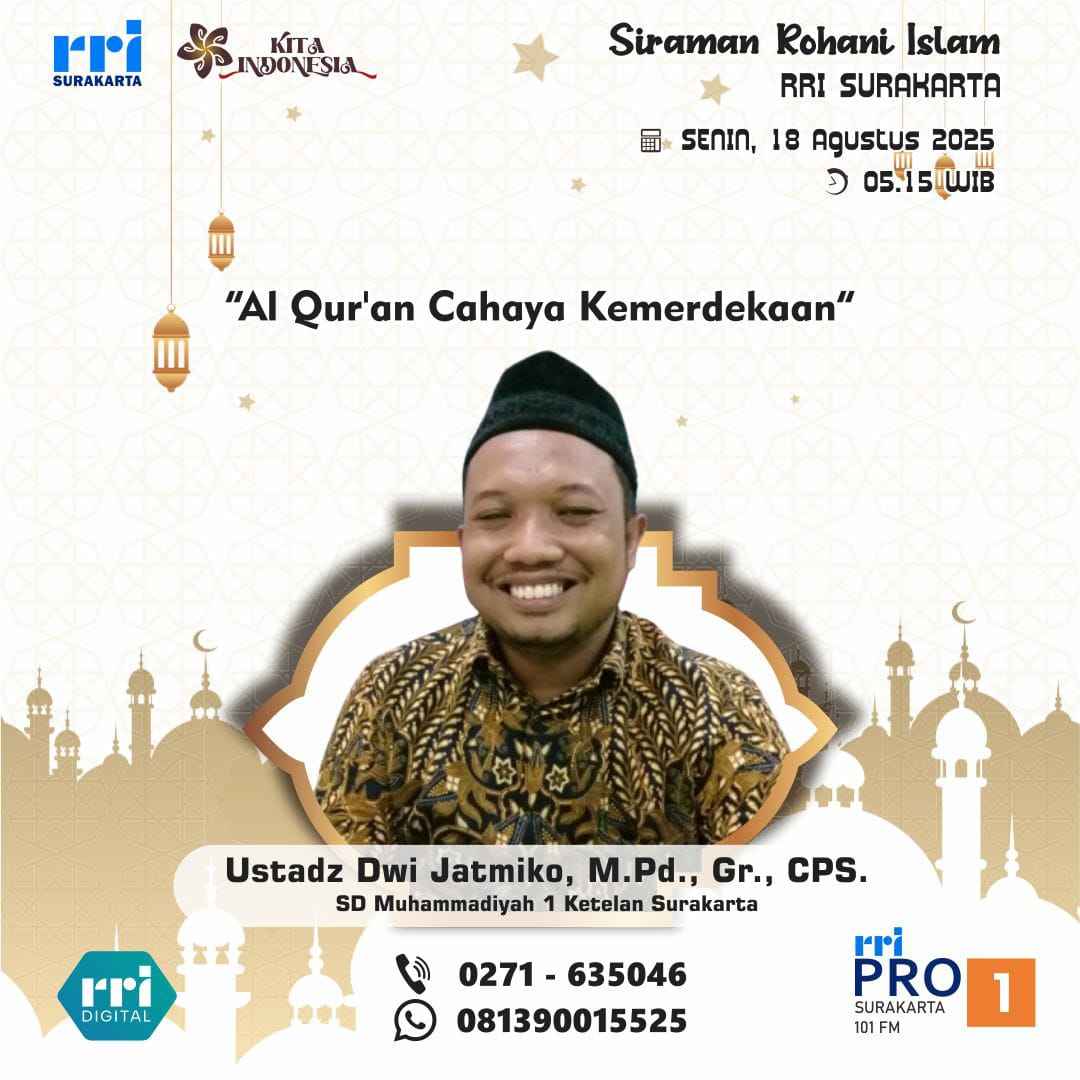 Kemerdekaan adalah hak semua muslim. Tidak ada paksaan dalam agama.