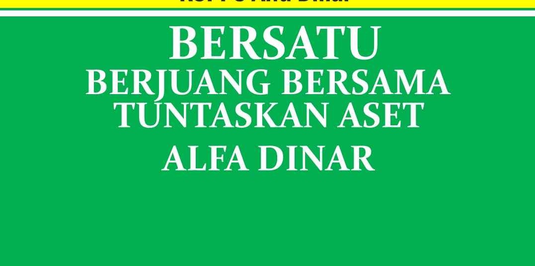 Bersatu Berjuang Menuntaskan Penjualan Aset Alfa Dinar