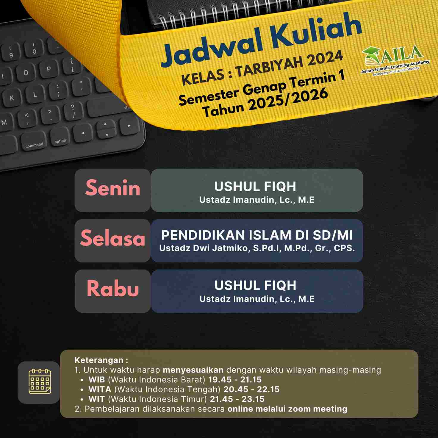 Jadwal Kuliah