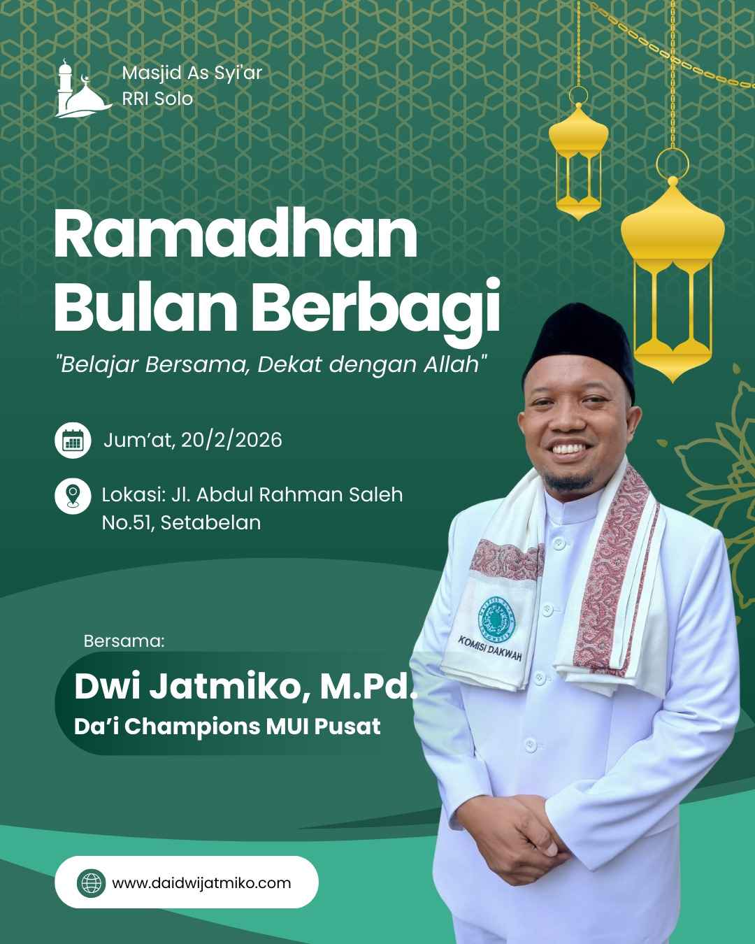 Ramadhan Momentum Tumbuhkan Jiwa Kepedulian