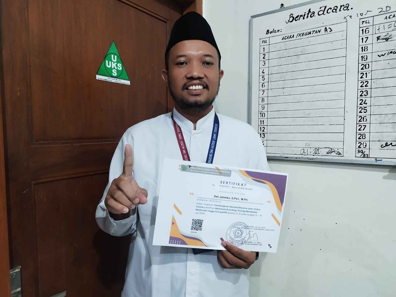 Apa yang kita lakukan hari ini adalah branding sekolah dengan pendekatan jurnalistik