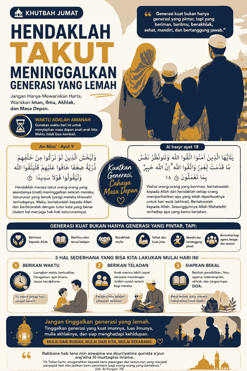 Khutbah Jumat Foto AI ModifiedChatGPT